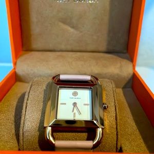 Pastel pink Tory Burch watch